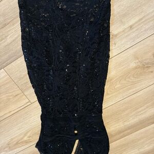 B Darlin Black Lace Dress